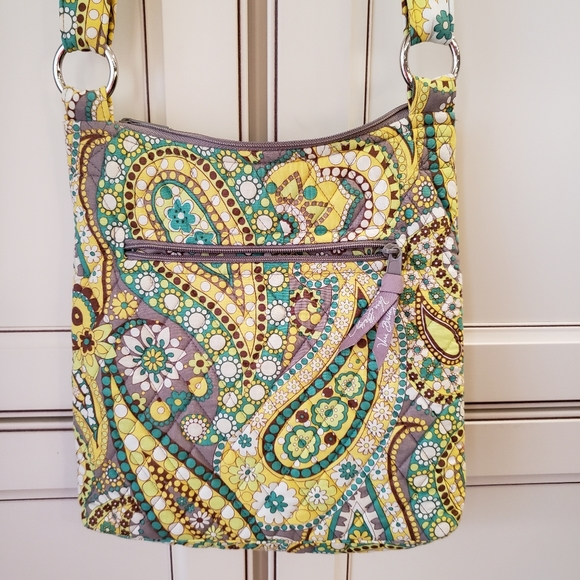 Vera Bradley Hipster & Coin Purse in Lemon Parfait - Picture 3 of 13